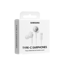HEADSET SAMSUNG TYPE-C EO-IC100BW WHITE HEADSET SAMSUNG TYPE-C EO-IC100BW WHITE